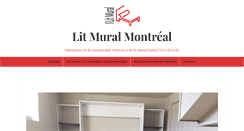 Desktop Screenshot of litmuralmontreal.com